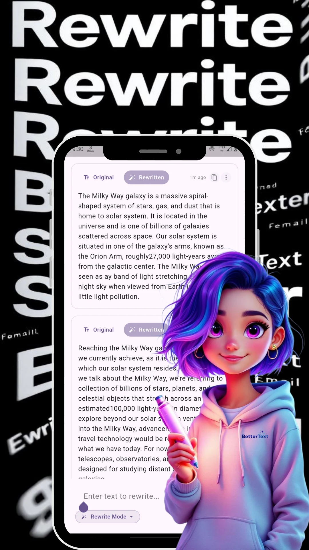 BetterText AI screenshot